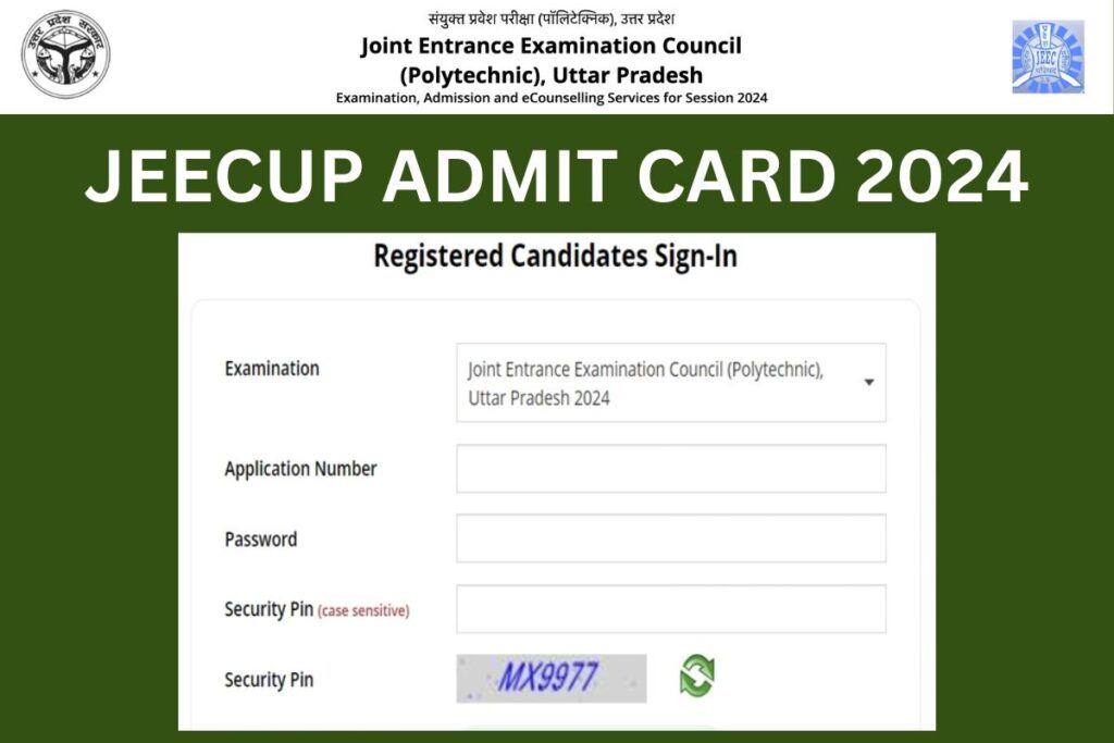 JEECUP Admit Card 2024
