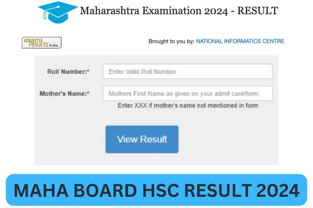 Maha Board HSC Result 2024