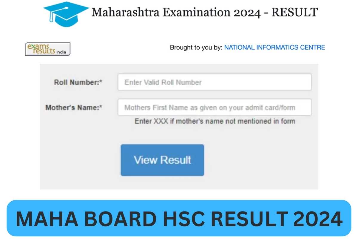 Mahresult.nic.in Hsc Result 2024, Maharashtra 12th Class Result Link